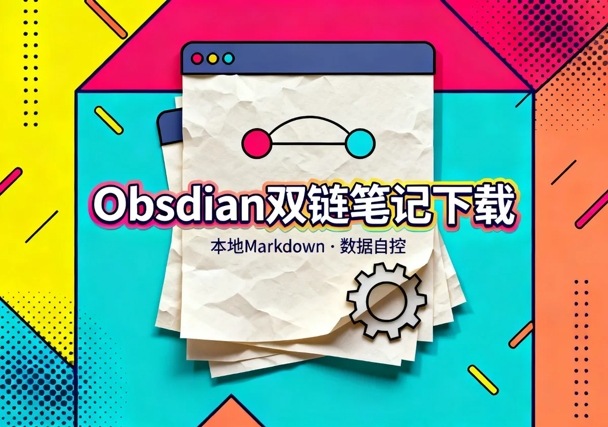 Obsidian双链笔记软件下载,本地Markdown数据自控