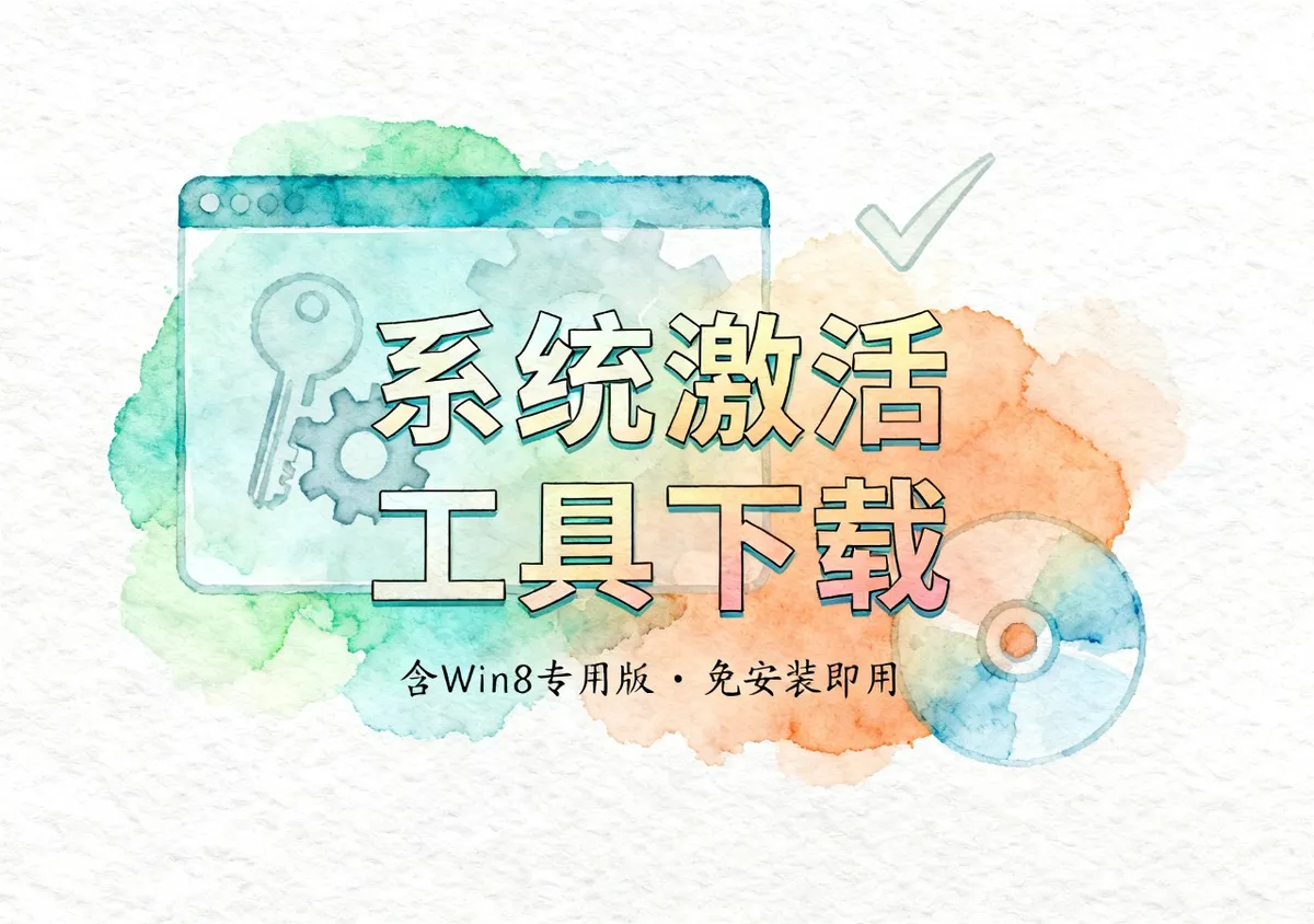 Windows系统激活工具下载，含Win8专用版