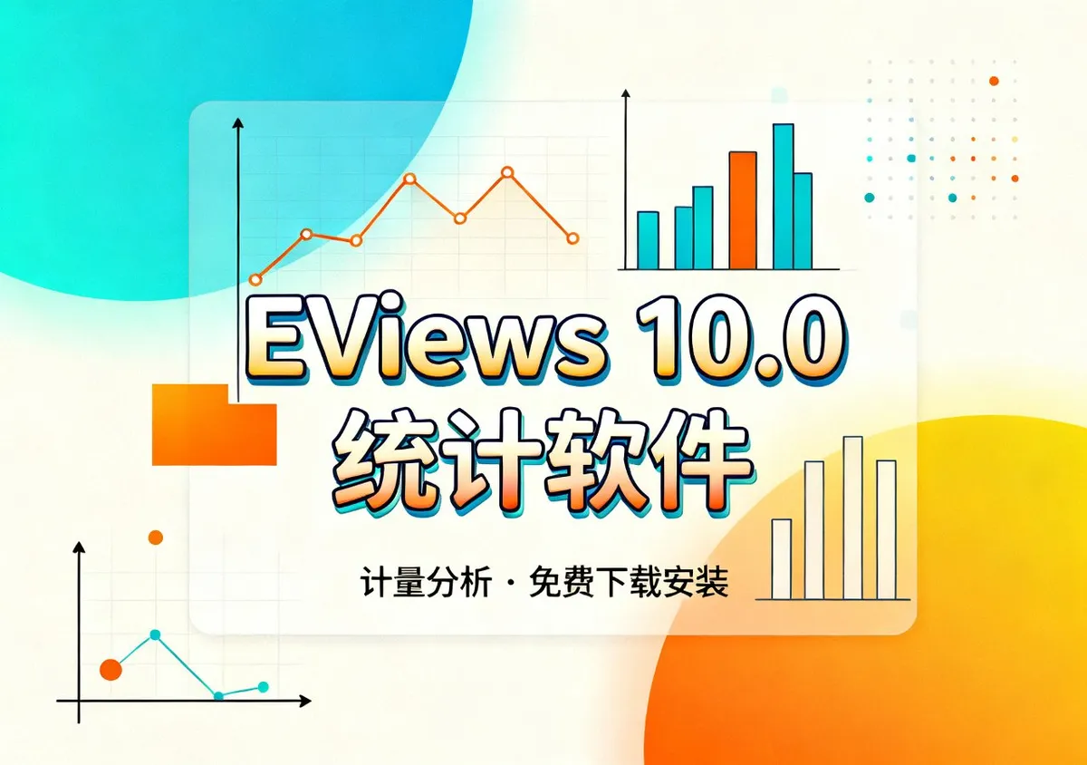 EViews 10.0统计软件安装包免费下载 - 在线工具