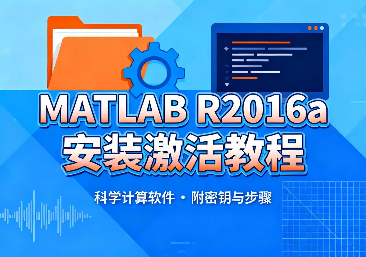MATLAB R2016a安装包下载与安装激活教程