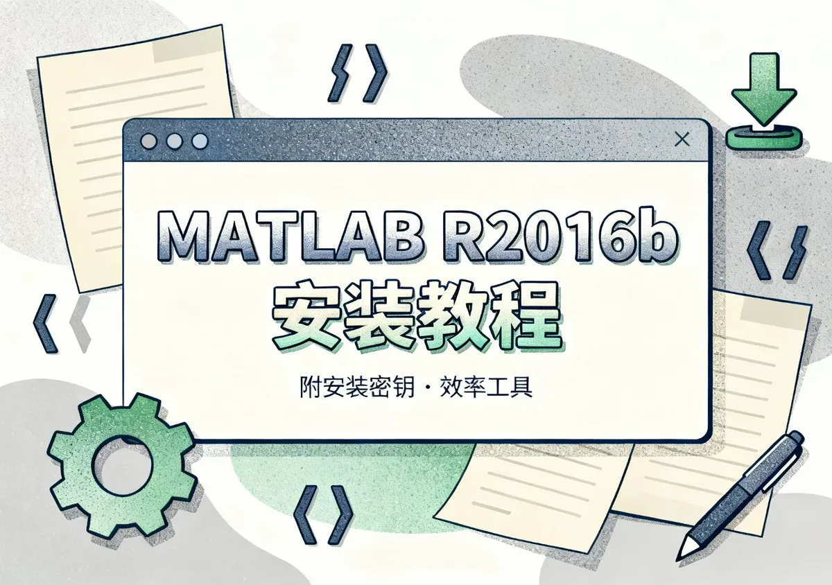 MATLAB R2016b中文版下载安装教程附安装密钥