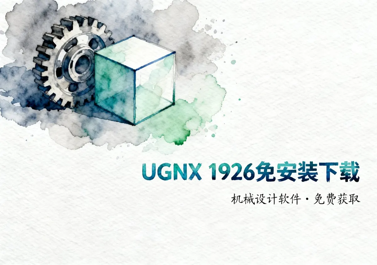 UGNX 1926安装包下载，免安装机械设计软件免费下载 - 前端开发