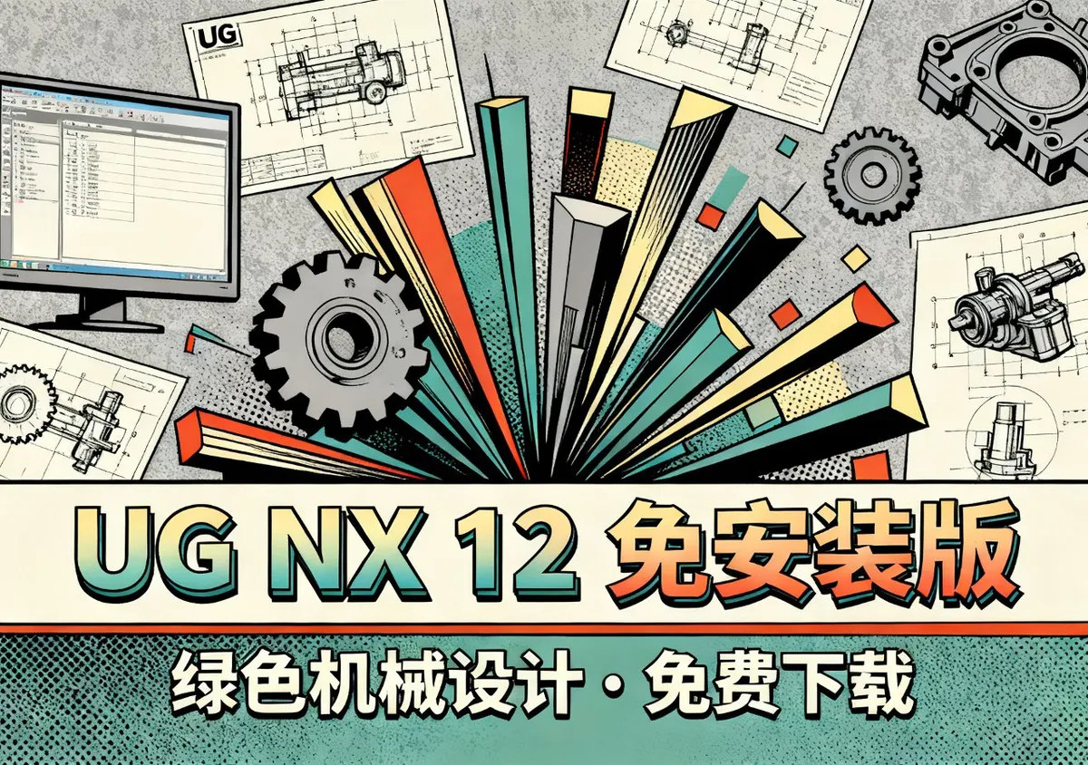 UGNX12green免安装版下载 绿色机械设计软件免费下载 - 前端开发