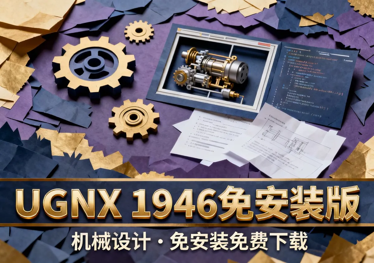 UGNX 1946安装包下载，免安装机械设计软件免费下载