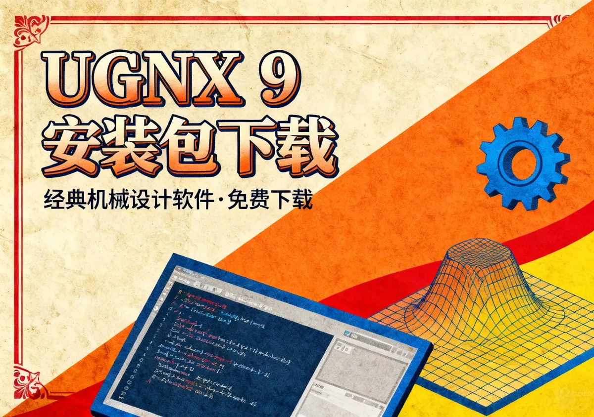 UGNX 9安装包下载 经典版机械设计软件免费下载